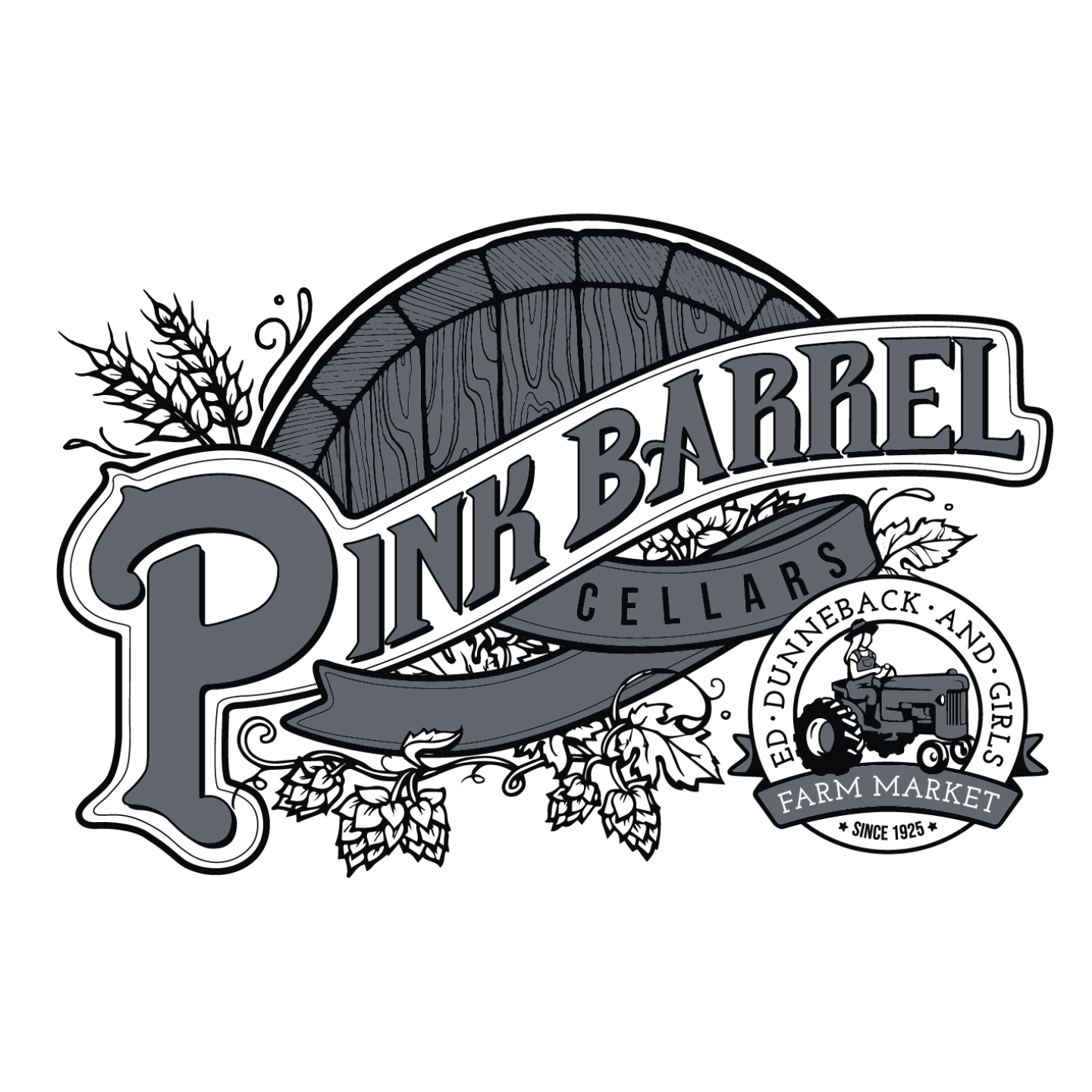 Pink Barrel Cellars at Ed Dunneback & Girls Farm